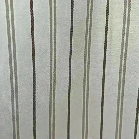 Lacoste Men's Brown Striped Long Sleeve Button-Up Shirt Size 40 - Picture 8 of 8